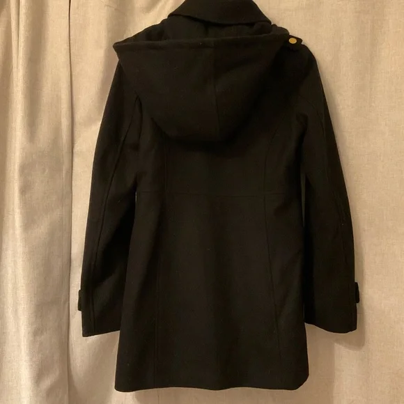 Michael Kors Hooded Wool Blend Coat - Picture 3 of 6